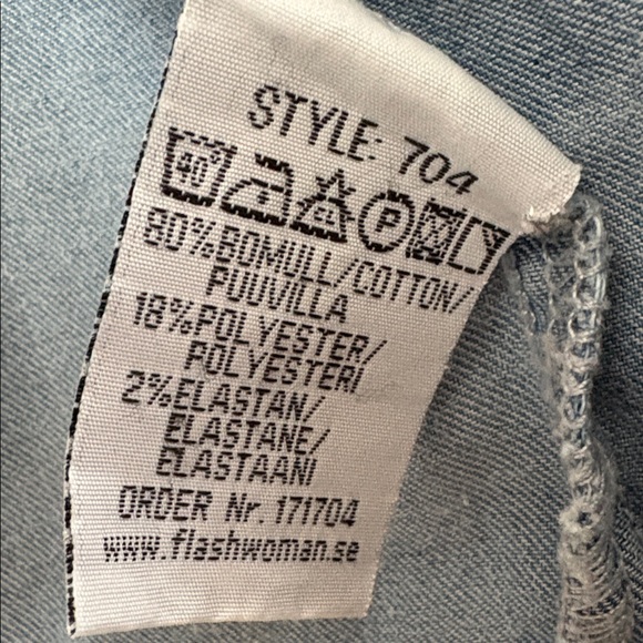 Jean jacket, Size Small - Picture 6 of 6